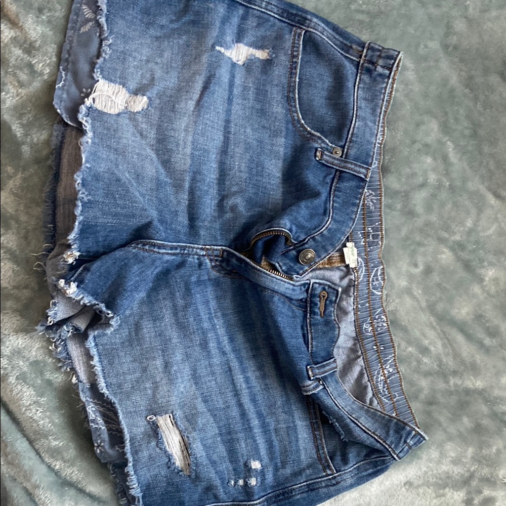 Denim Blue Women's Shorts